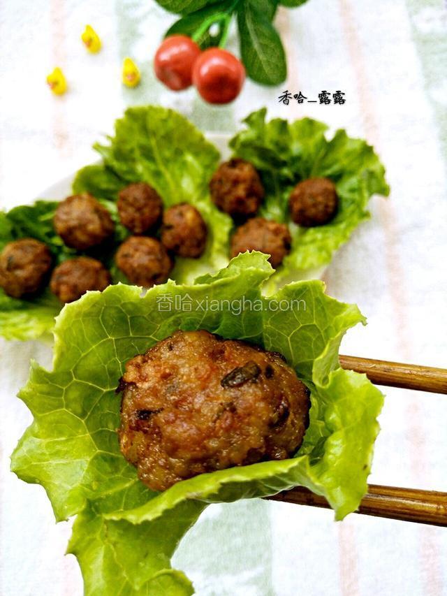 可以包着生菜一起吃