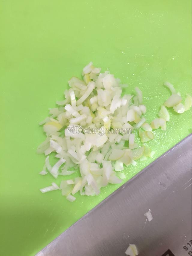 葱切末