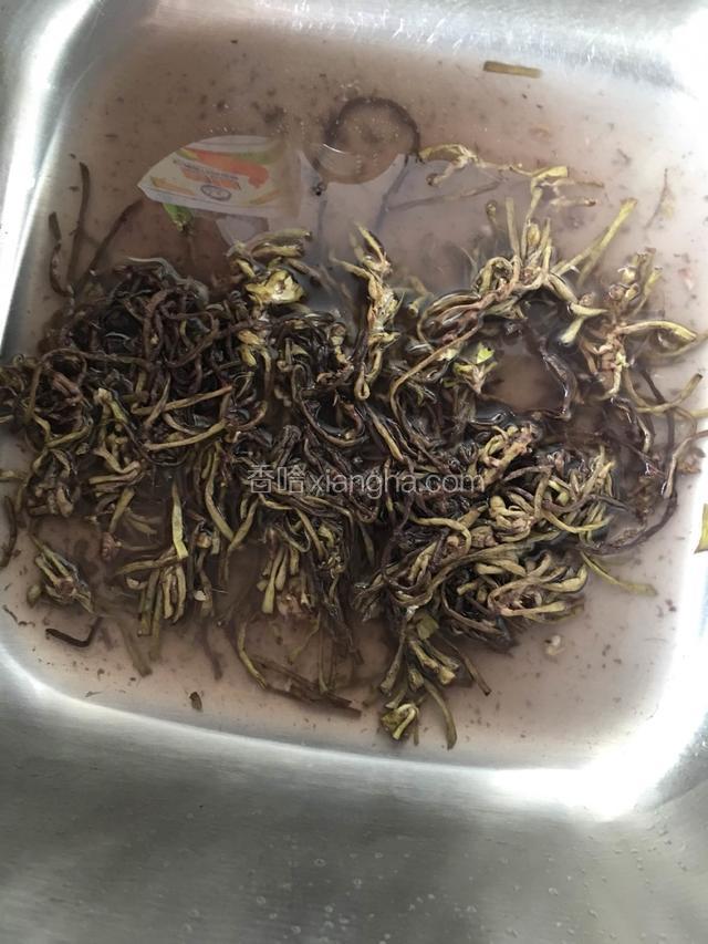 菱角菜提前浸泡