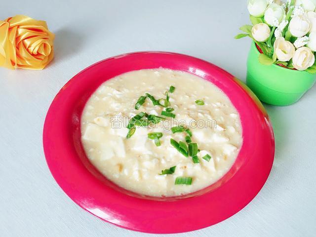 家庭版蟹黄豆腐