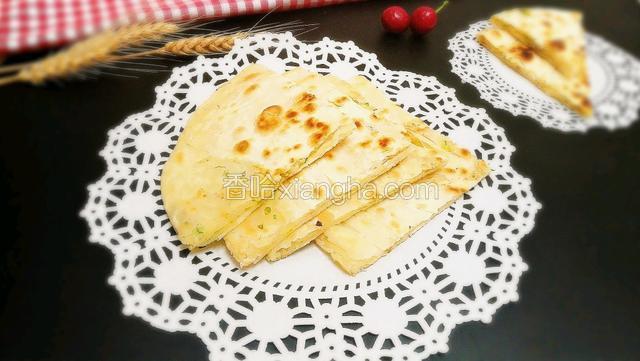 油渣葱饼