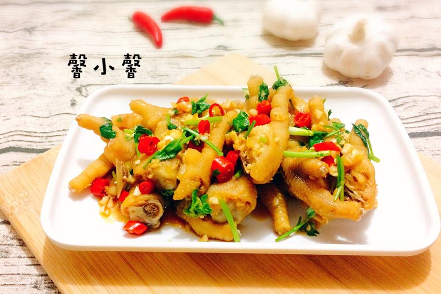 柠檬凉拌鸡爪
