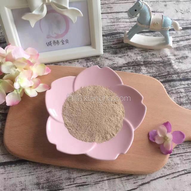 香菇虾皮粉，自制天然调味品