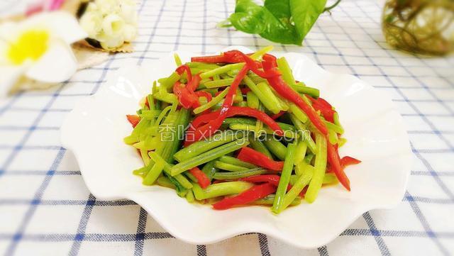 炒红薯茎