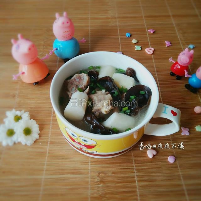山药木耳排骨汤
