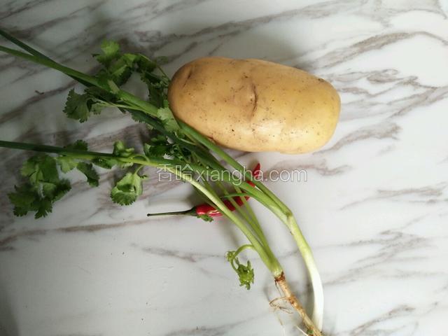 备好所需食材