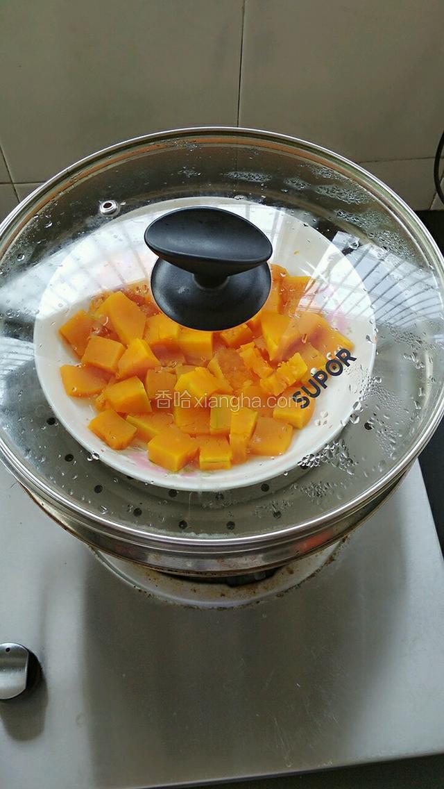 上锅蒸熟
