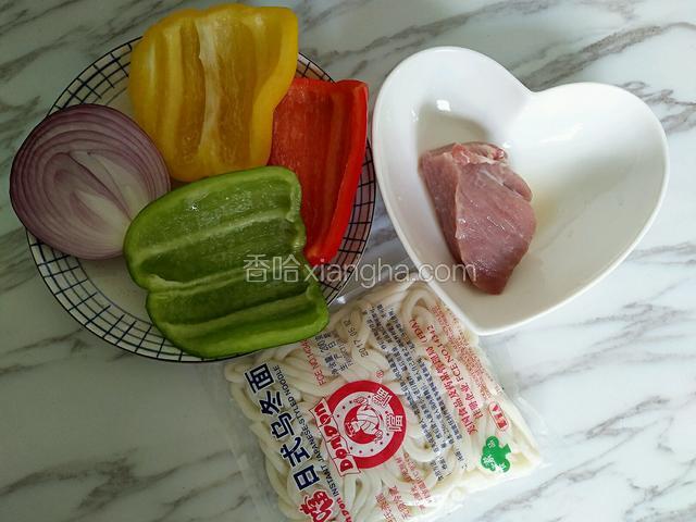 备好所需食材