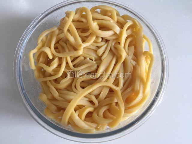 捞出备用。
