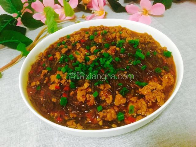 肉末粉条