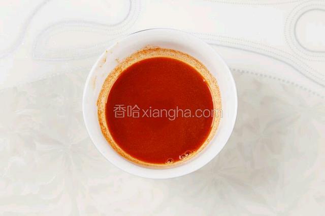 快速搅拌均匀