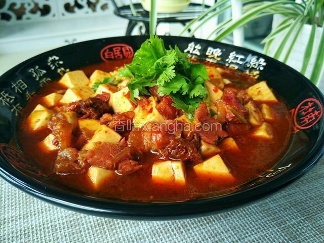 牛肉酱炖豆腐