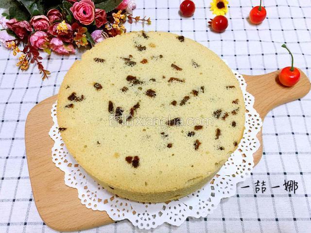 红糖桂圆戚风蛋糕