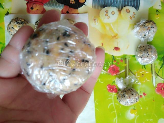 这是之前做好的五仁馅儿