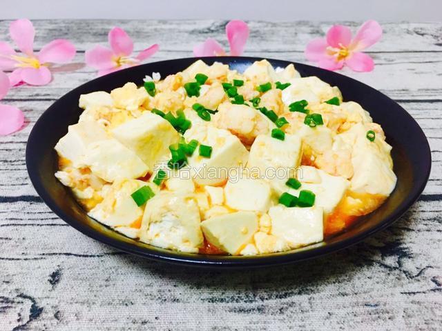 鲜虾仁烧豆腐