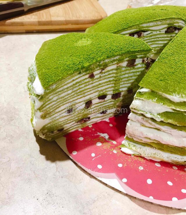 抹茶千层蛋糕