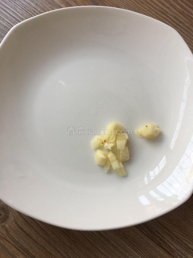 蒜切碎