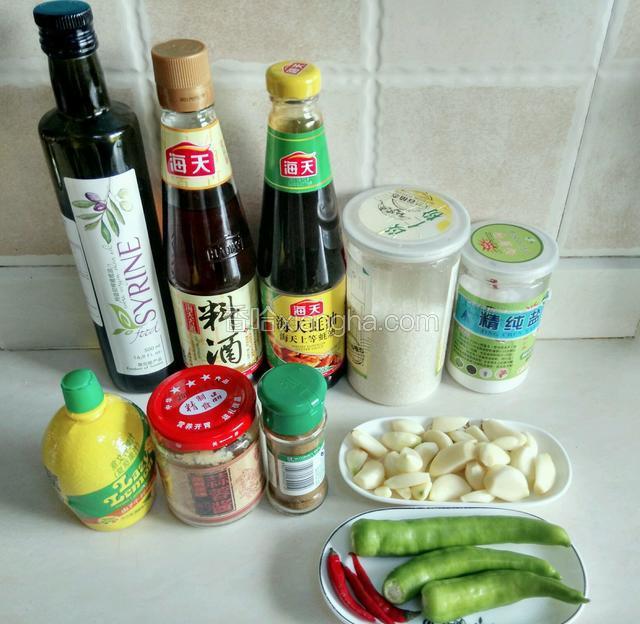 所需辅料如图