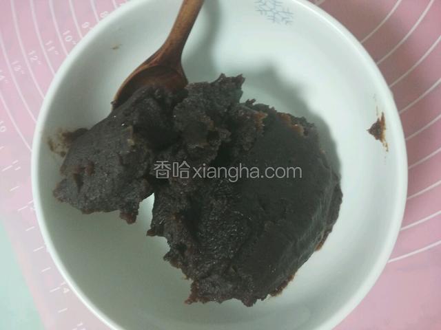 桂花豆沙馅取200克