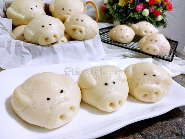 造型可爱，萌萌哒的小猪，小孩子都会喜欢的