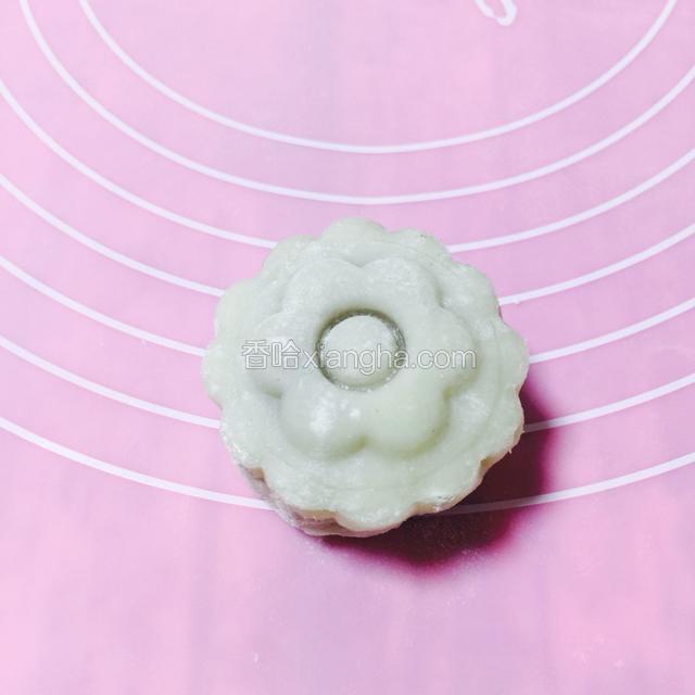 再换另一个花型。