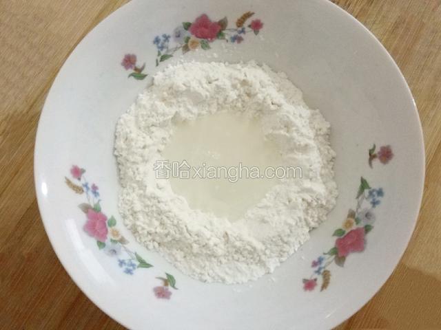 加入清水，不要加太多