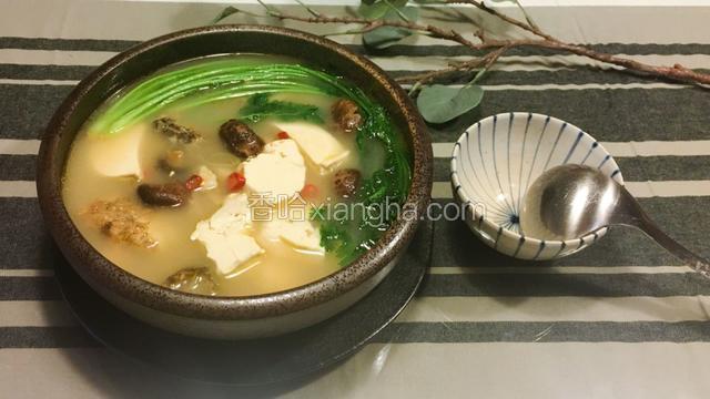 黑鱼豆腐汤