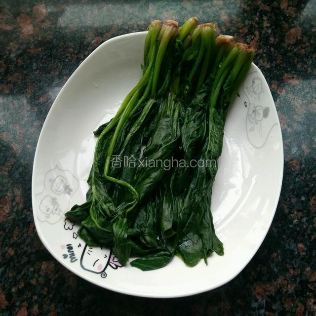 拽干水分摆盘