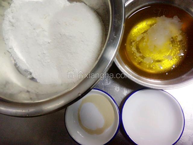 准备食材: