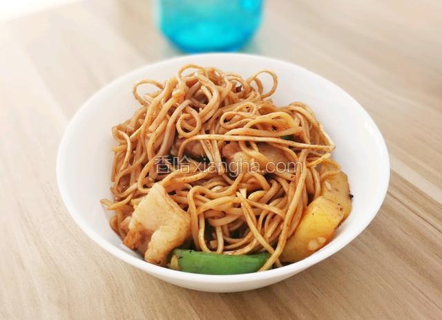 豆角土豆焖面