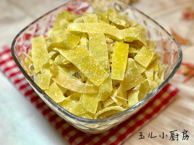 糖渍柚子皮
