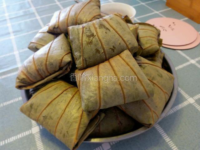 已经全部包好