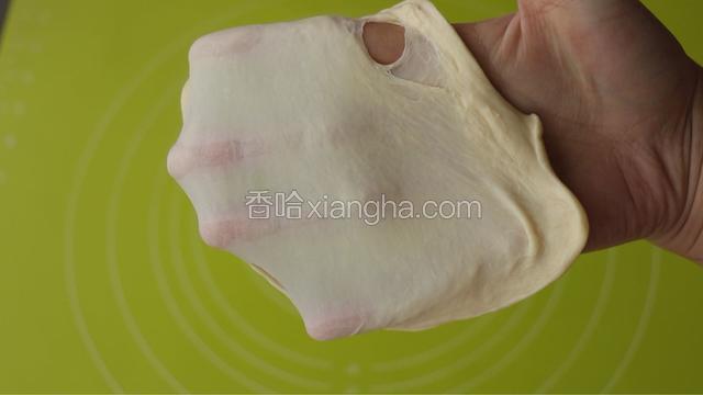 直到能拉出薄膜