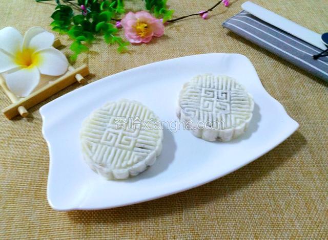 山药绿豆糕