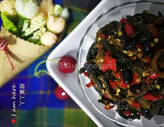 一点点能拌下一碗饭了。