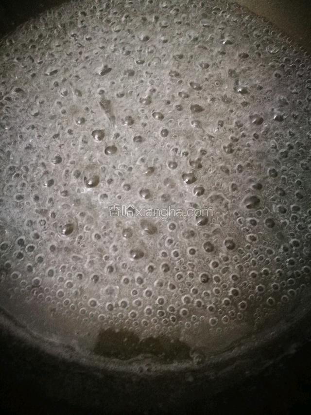 小火熬成糖浆