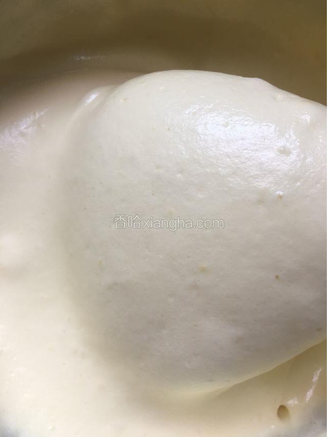 做好的蛋糕糊