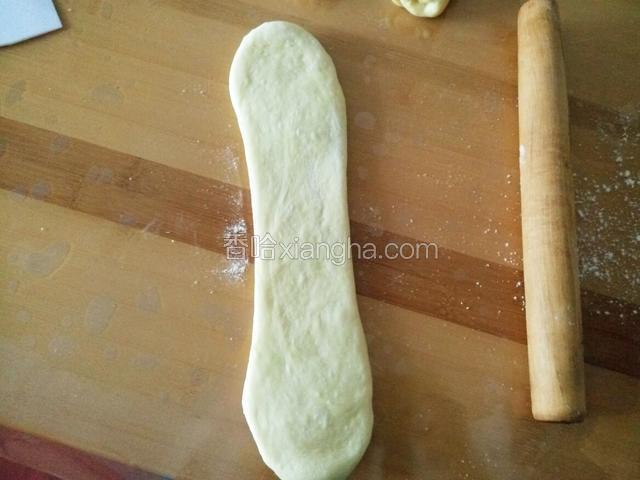 然后再继续擀开