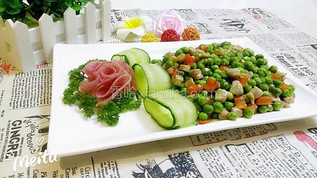 肉炒豌豆