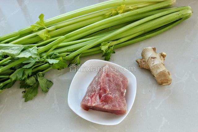 准备好所需食材