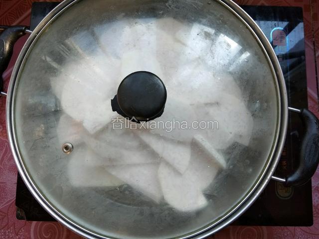 大火蒸十分钟左右