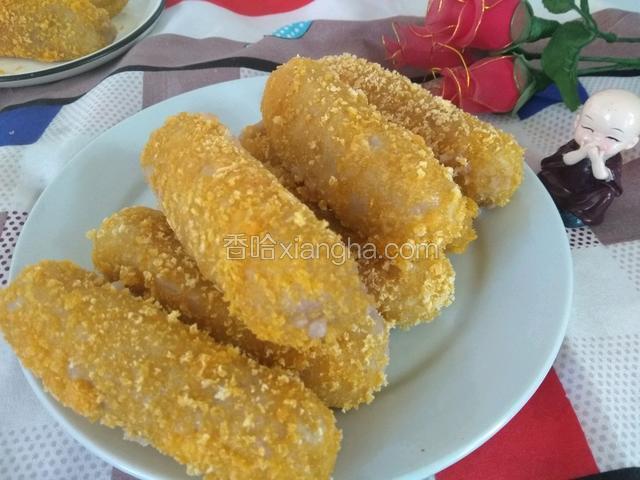 外酥里糯的香酥芋条，赶紧和我一起做起来吧！