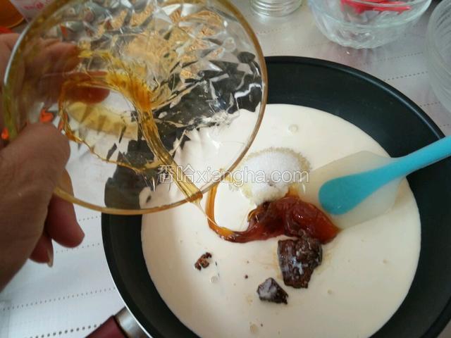 最后加入麦芽糖