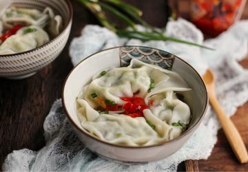 青菜猪肉馄饨