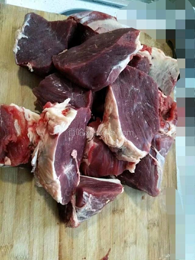 根据食用量大小切块  清洗