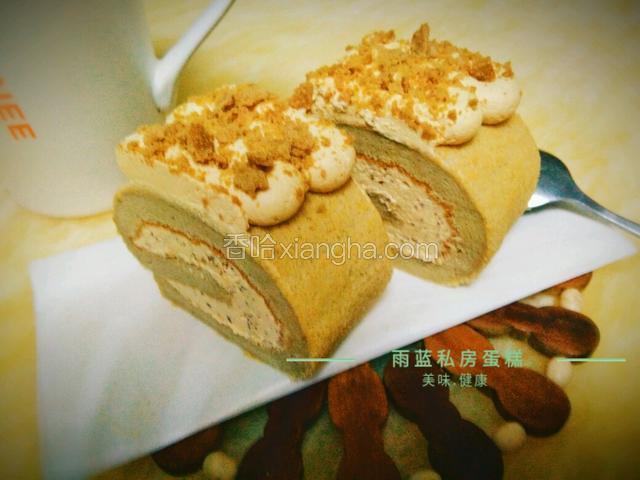 焦糖奶油摩卡蛋糕