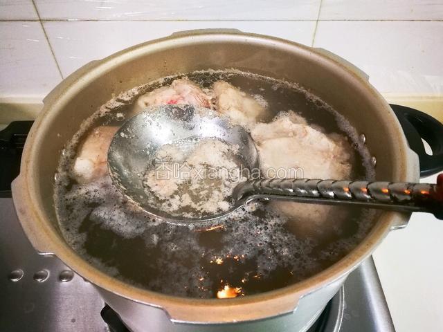烧开撇去浮沫