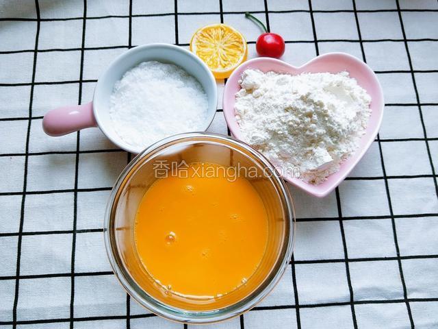 准备好所有食材