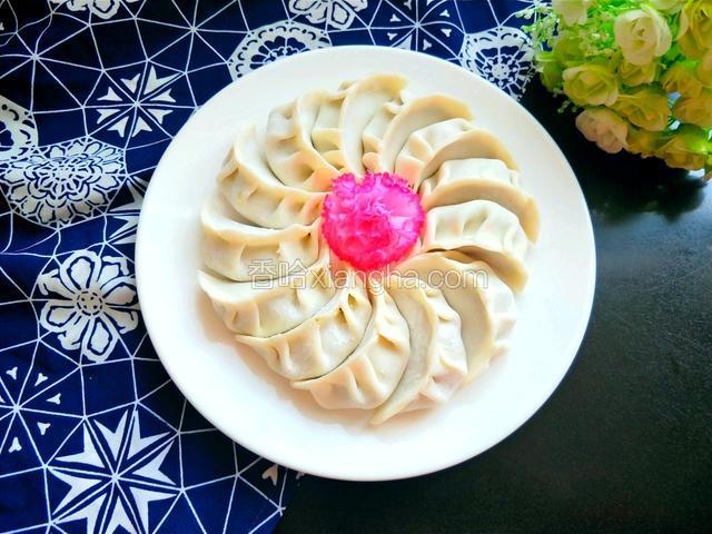 韭菜猪肉馅饺子