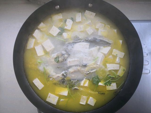 5分钟后，加适量盐（根据自己口味），在炖5分钟。